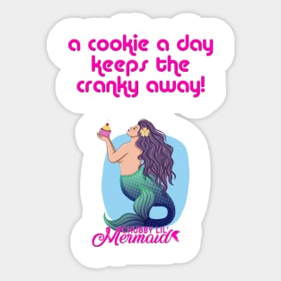 A cookie a day Sticker